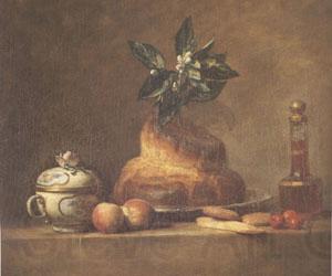 Jean Baptiste Simeon Chardin The Brioche (mk05) Spain oil painting art